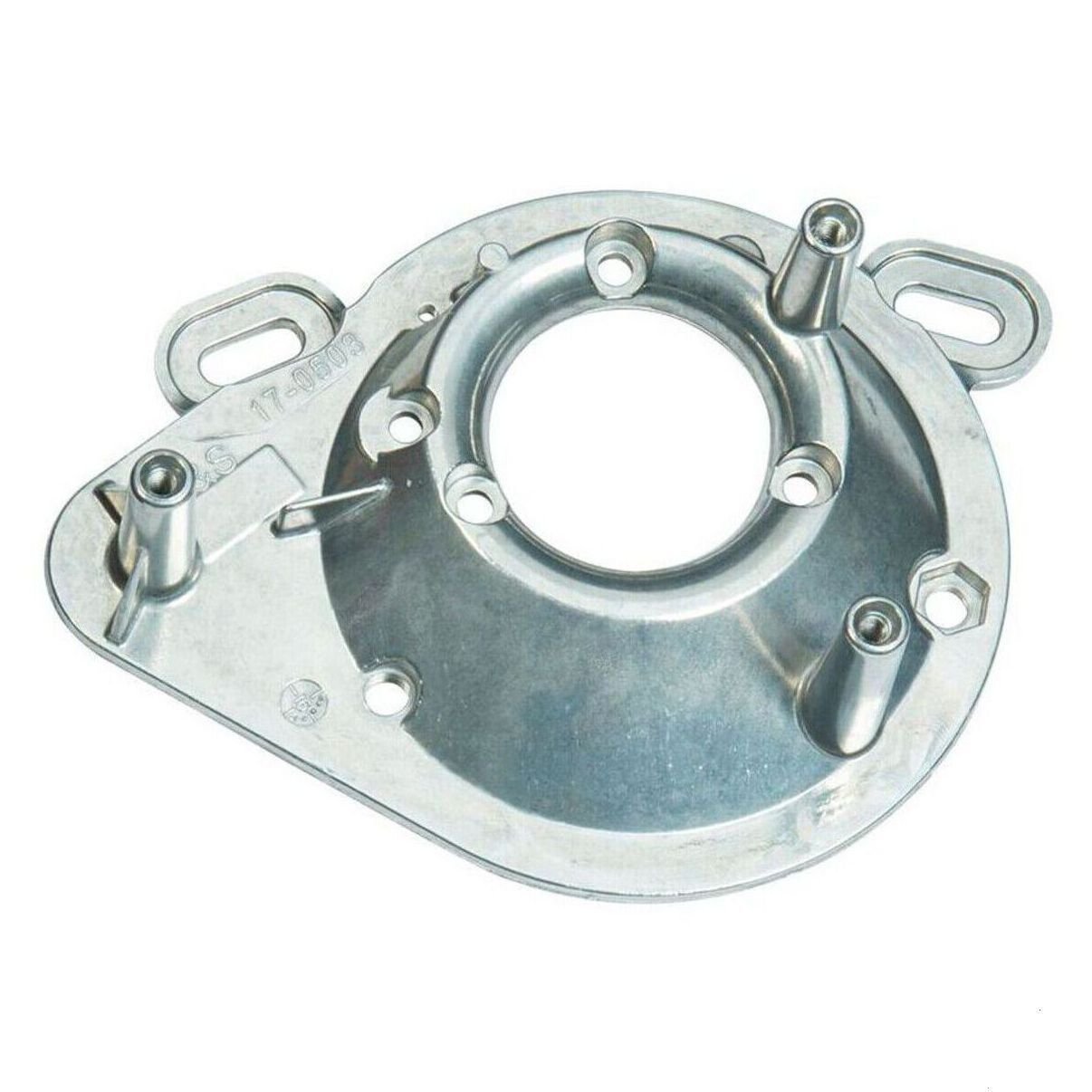 17-0380.jpg SUPER E/G AND SBEFI AIR CLEANER BACKPLATE FOR S&S VACUUM BREATHING 1995-UP BT - Image 1